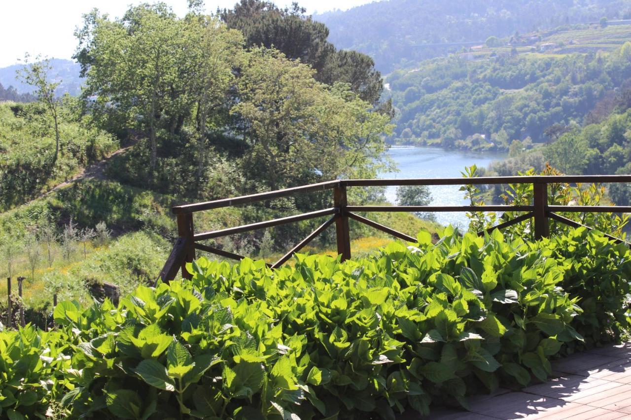 "Bouca Drigues" Casa Antiga De Pedra Com Piscina E Vista Rio Villa Amarante Buitenkant foto