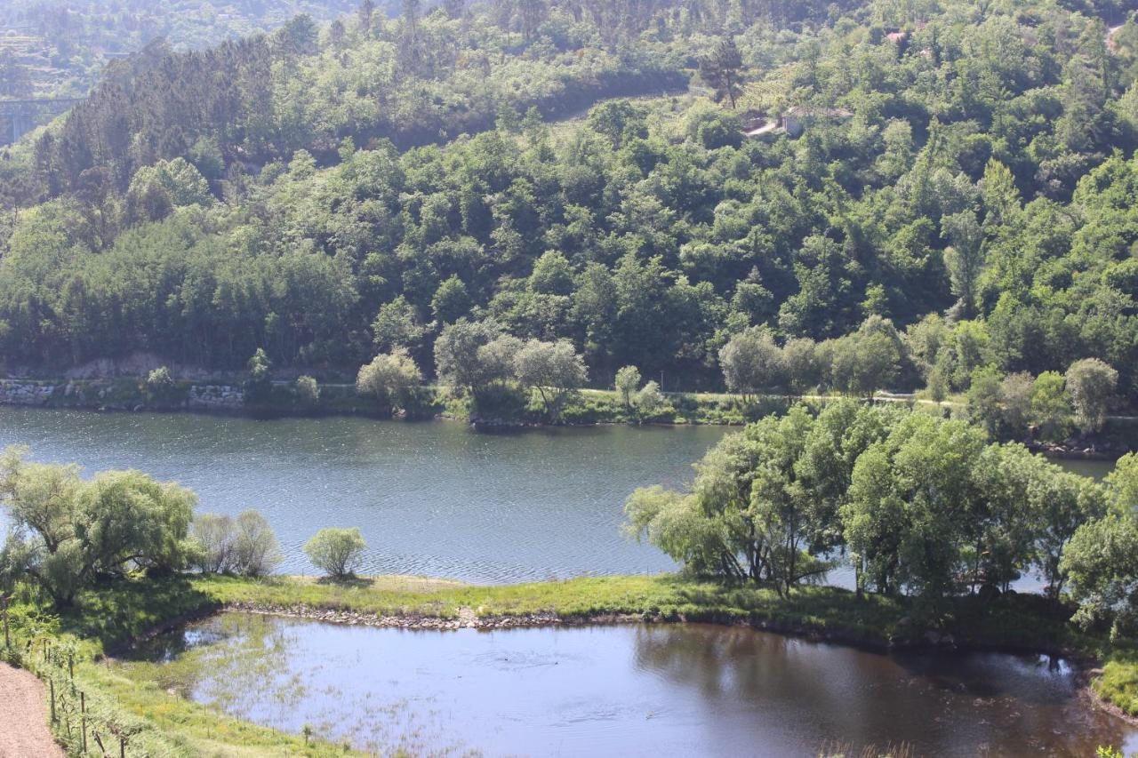 "Bouca Drigues" Casa Antiga De Pedra Com Piscina E Vista Rio Villa Amarante Buitenkant foto