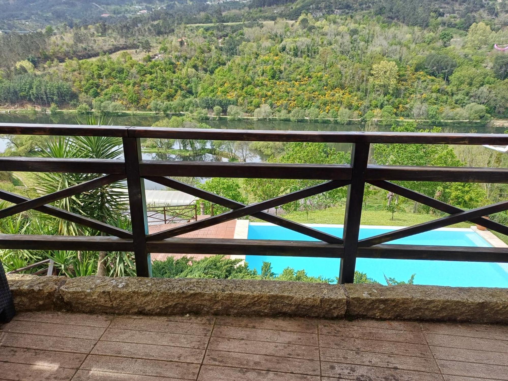 "Bouca Drigues" Casa Antiga De Pedra Com Piscina E Vista Rio Villa Amarante Buitenkant foto